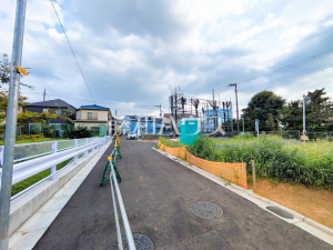 接道状況および現場風景