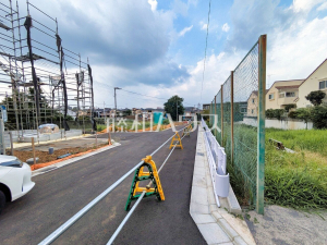 接道状況および現場風景