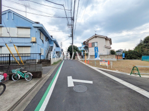 接道状況および現場風景