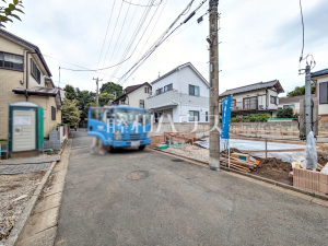 接道状況および現場風景