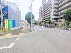 接道状況および現場風景