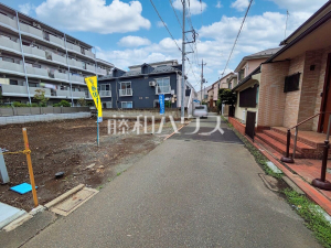 接道状況および現場風景