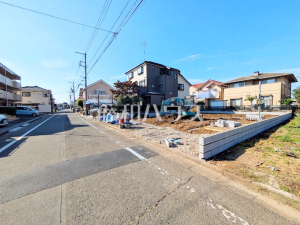 接道状況および現場風景
