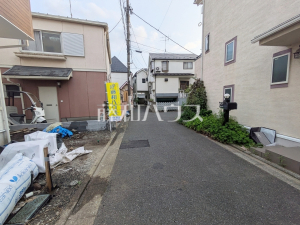接道状況および現場風景