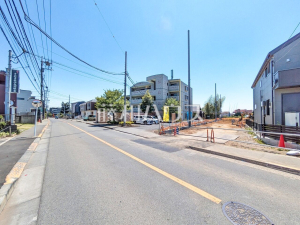 接道状況および現場風景