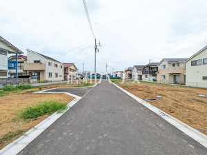 接道状況および現場風景