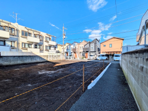 接道状況および現場風景