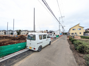 接道状況および現場風景