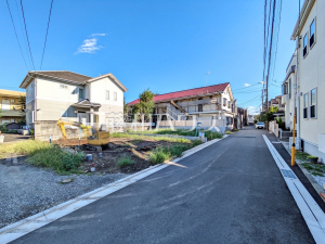 接道状況および現場風景