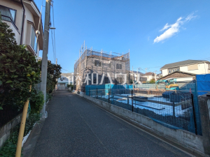 接道状況および現場風景