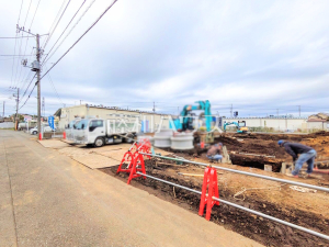 接道状況および現場風景