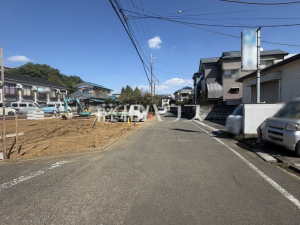接道状況および現場風景