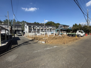 接道状況および現場風景