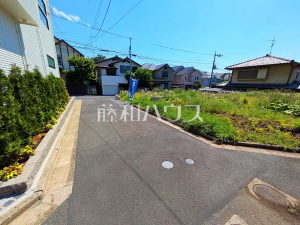 接道状況および現場風景