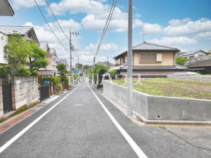 接道状況および現場風景