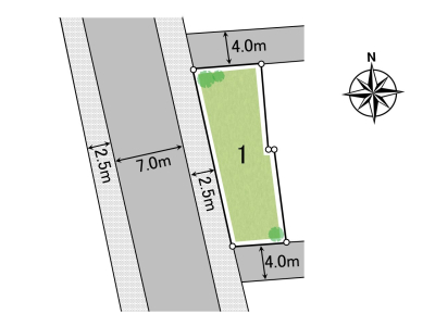 【練馬区西大泉5丁目  建築条件付売地】のイメージ2