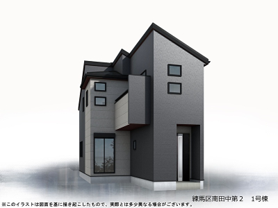 【練馬区南田中4丁目 全3棟 新築分譲住宅】のイメージ1