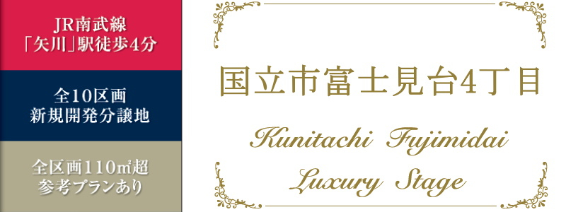 【国立市富士見台4丁目 10棟 新築戸建て】のイメージ1