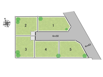 【調布市深大寺北町5丁目 建築条件付売地】のイメージ2