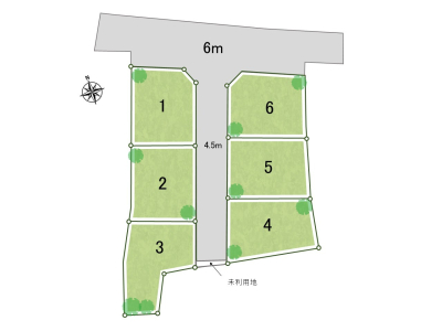【調布市下石原 全6区画 建築条件付売地】のイメージ2