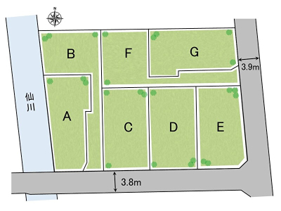 【境南町1丁目　全7区画　宅地分譲】のイメージ1