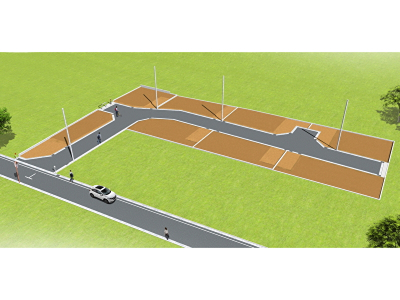 【府中市白糸台　全８区画　建築条件付売地】のイメージ1