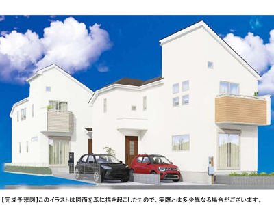 【府中市小柳町　全２棟　新築分譲住宅】のイメージ1