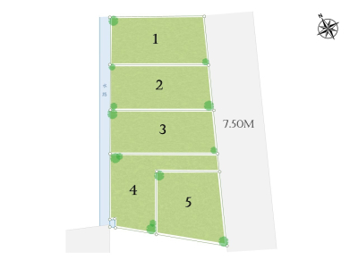 【府中市住吉町　全５区画　建築条件付売地】のイメージ2