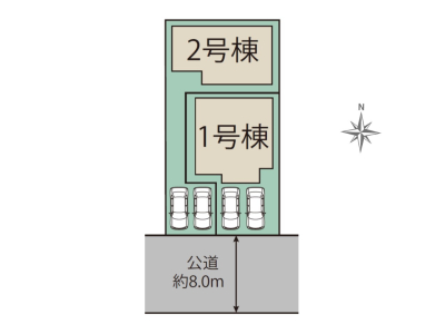 【春日井市森山田町　全2棟　新築戸建】のイメージ2
