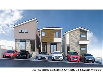 【東区松香台1丁目　全3棟　新築分譲住宅】のイメージ1