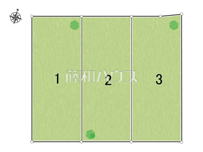 【東区名島5丁目　全3区画　建築条件付売地】のイメージ1