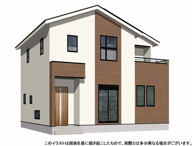 【糟屋郡粕屋町花ヶ浦2丁目　全1棟　新築】のイメージ1