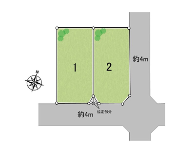 【狛江市駒井町1丁目 全2区画 宅地分譲】のイメージ1