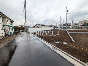 接道状況および現場風景