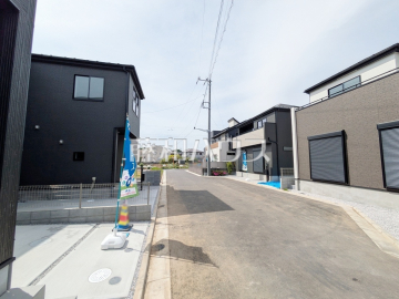接道状況および現場風景