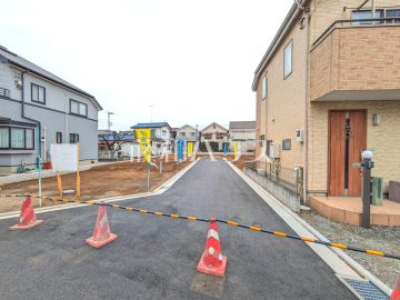 接道状況および現場風景