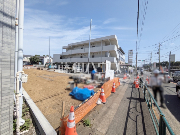 接道状況および現場風景