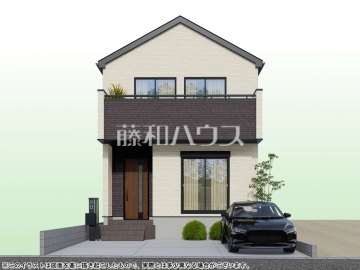 完成予想図（外観）