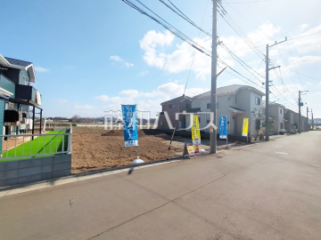 接道状況および現場風景
