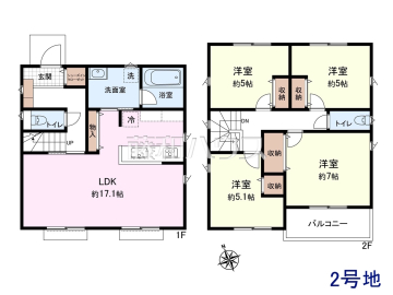建物プラン例（間取図）