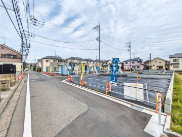 接道状況および現場風景