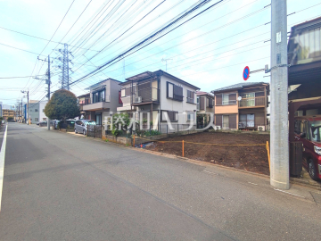 接道状況および現場風景