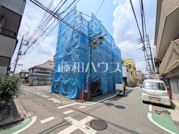 接道状況および現場風景