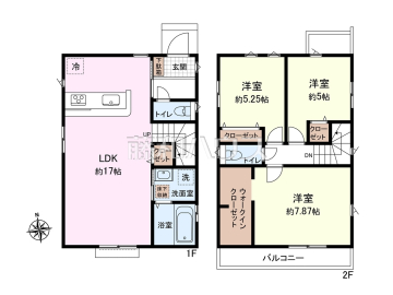 建物プラン例（間取図）