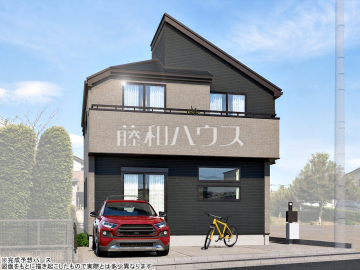 建物プラン例（パース・外観）