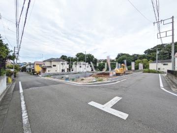 接道状況および現場風景