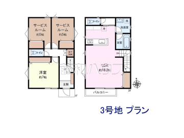 建物プラン例（間取図）