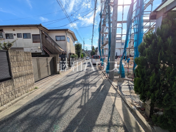 接道状況および現場風景