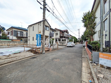 接道状況および現場風景