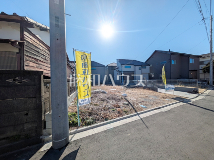 接道状況および現場風景　【府中市四谷２丁目】／撮影日2025/01/31